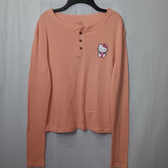 HELLO KITTY LONG-SLEEVE TOP - Picture 2 of 5